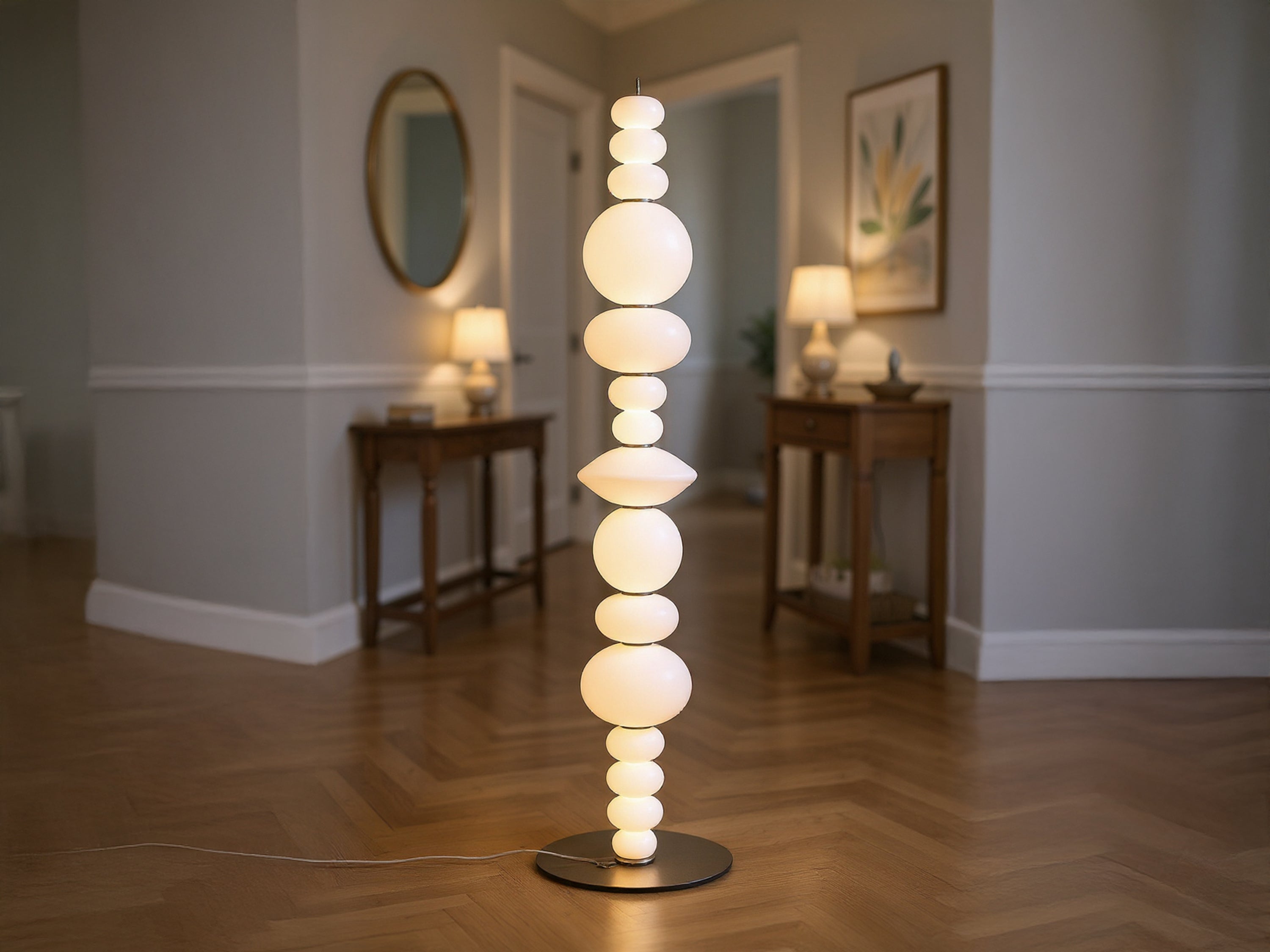 Customized Modern Glass Floor Lamp